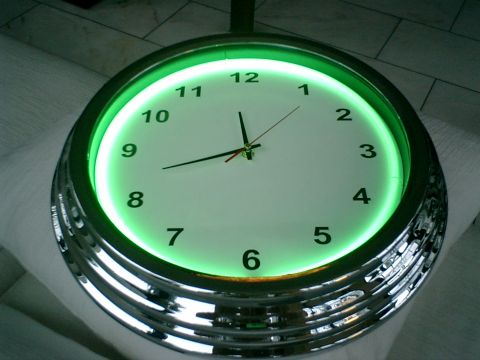 Neon Uhren US Clocks!